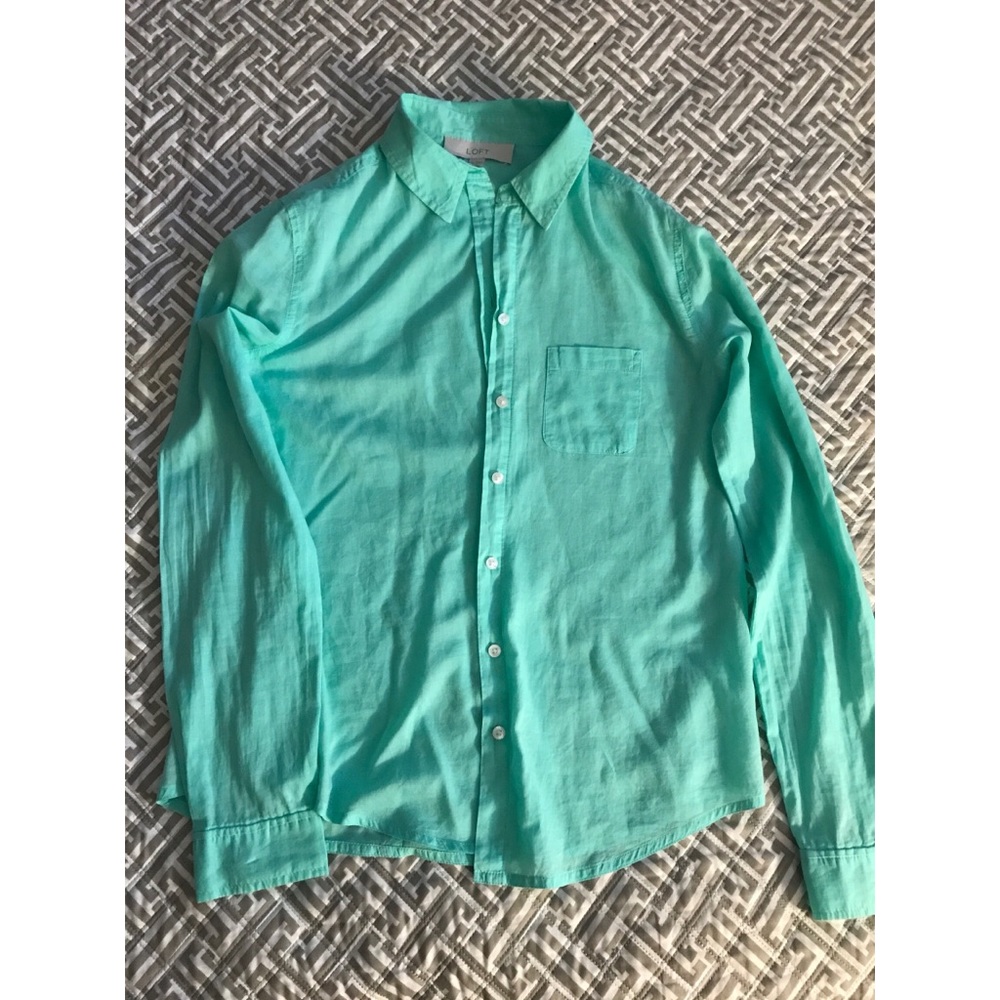 Loft | Button-down top | XS
